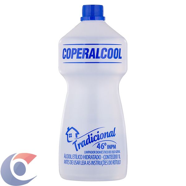 Álcool Líquido Coperalcool 46% Tradicional 1l