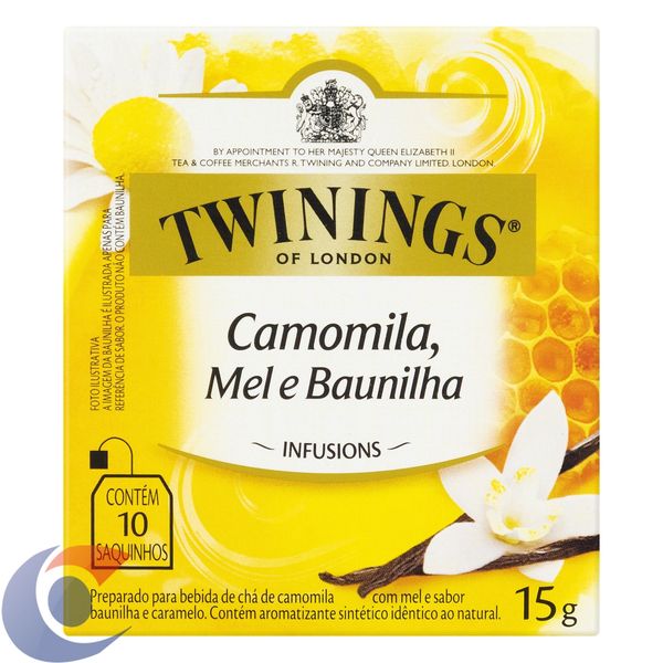 Chá Twinings Camomila Mel E Baunilha 15g