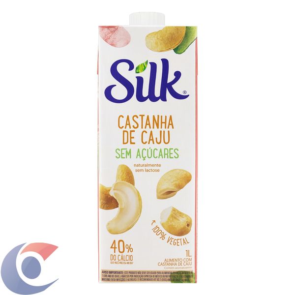 Bebida Vegetal Silk Castanha De Caju 1l