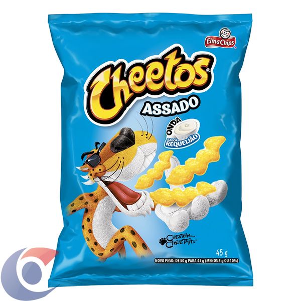 Salgadinho De Milho Onda Requeijão Elma Chips Cheetos 45g