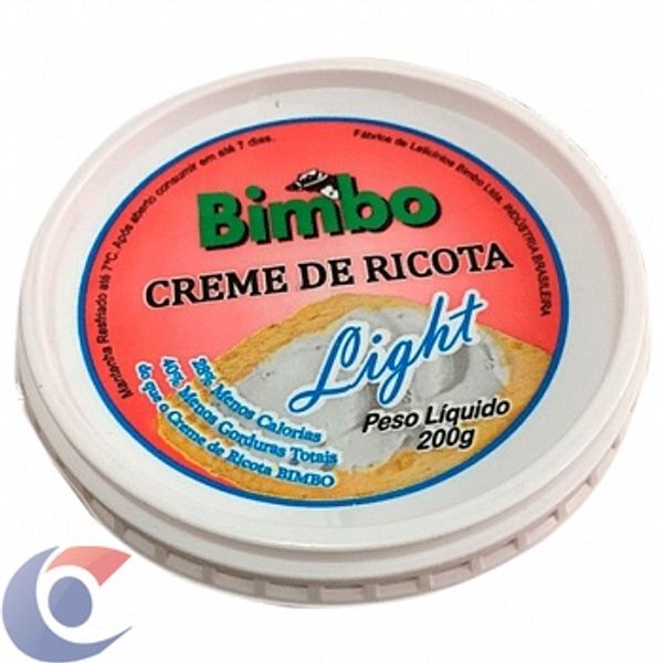 Creme Ricota Bimbo Light 200gr