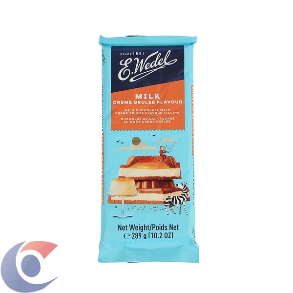 Chocolate Polonês E.Wedel Leite Creme Brulee 289g