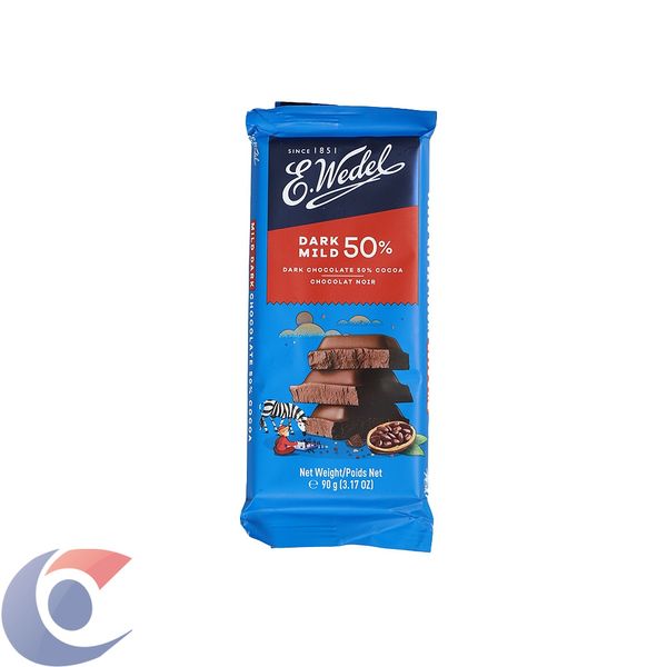 Chocolate Polonês E.Wedel Amargo 50% 90g