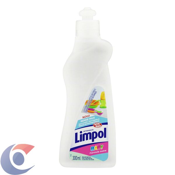 Detergente Líquido Concentrado Limpol Baby 300ml