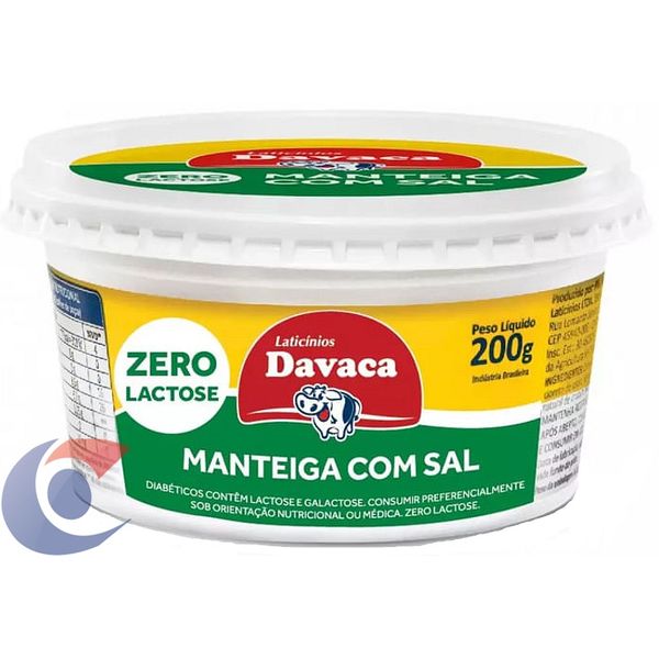 Manteiga Davaca S/Lac 200g