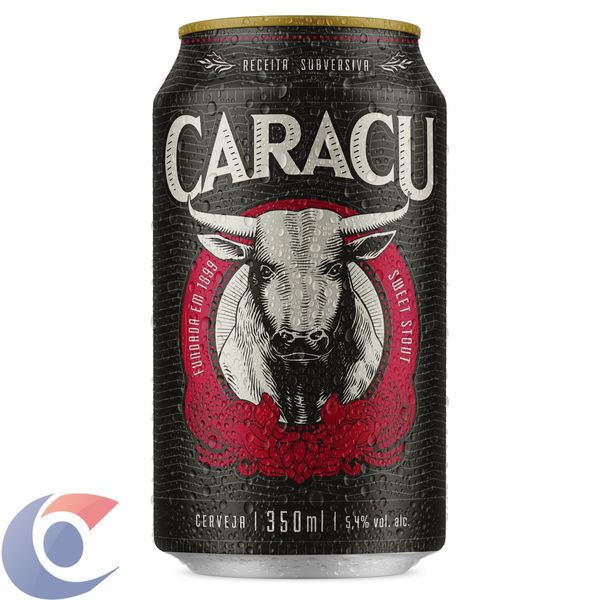 Cerveja Escura, Caracu, 350ml, Lata