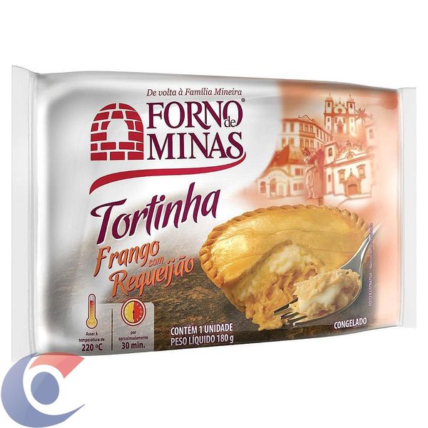 Torta De Frango Com Requeijão Forno De Minas 180g