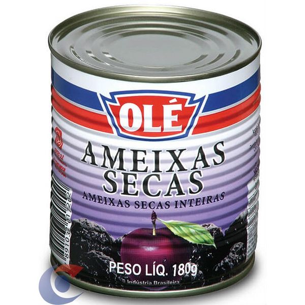 Ameixa Seca Olé Lata 180g