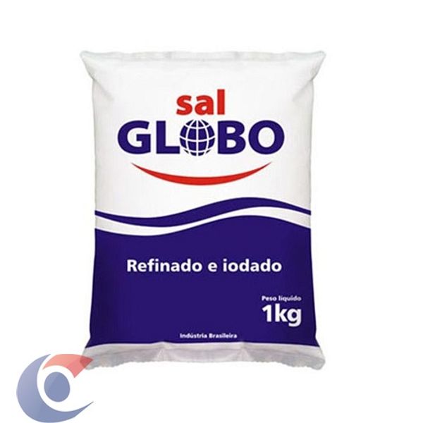Sal Refinado Globo 1kg