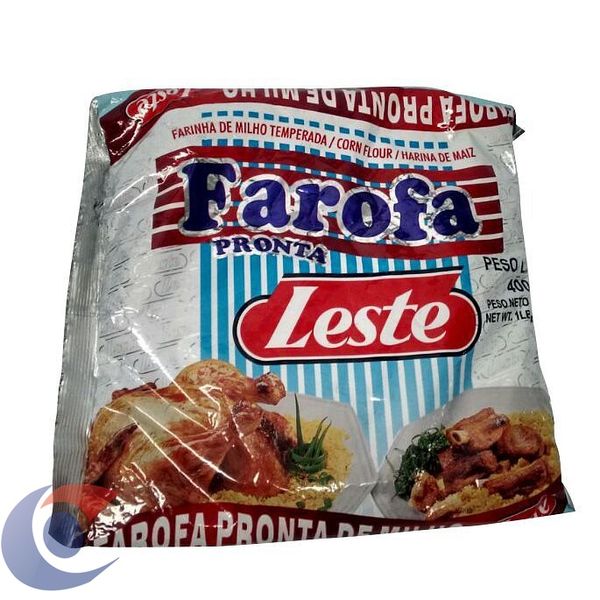 Farofa Pronta De Milho Leste 400g