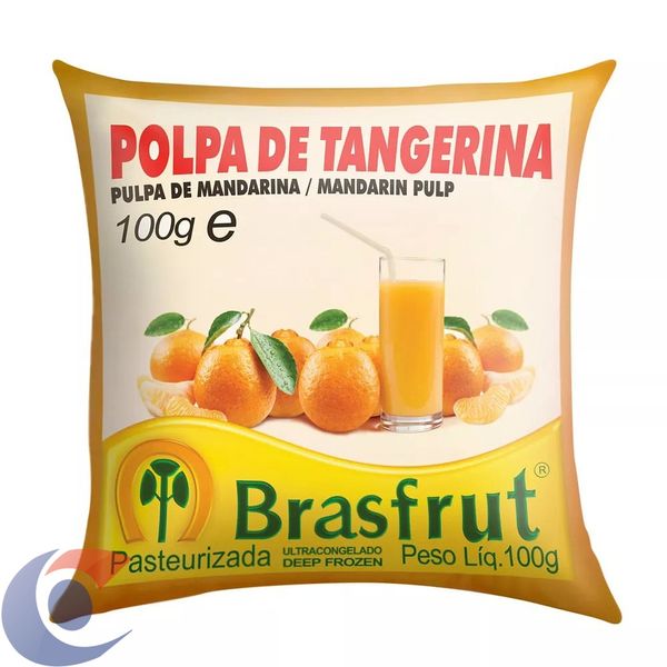 Polpa De Fruta Brasfrut Tangerina 100g