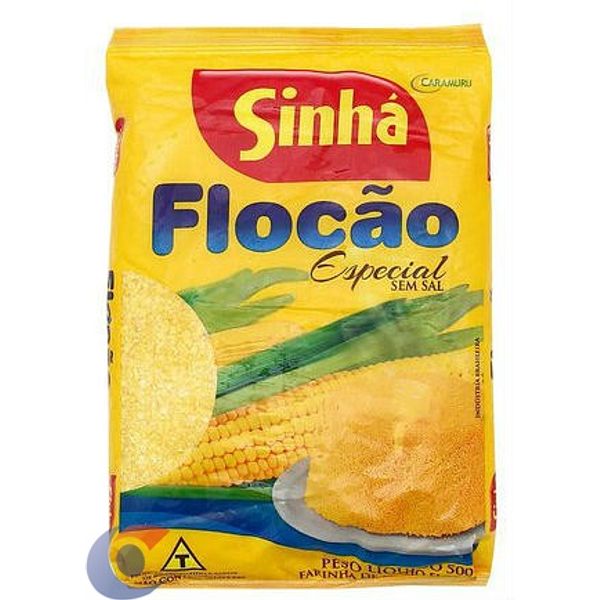 Flocos Pre Cozido Flocao Sinha 500gr