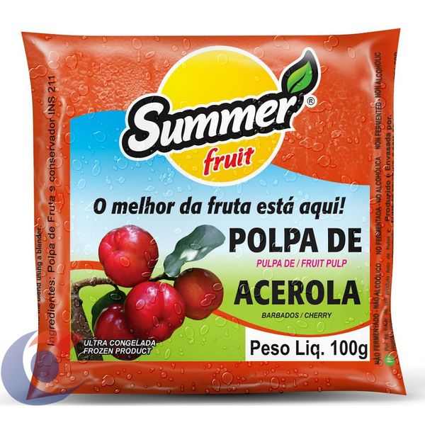 Polpa De Fruta Summer Fruit Acerola 100g