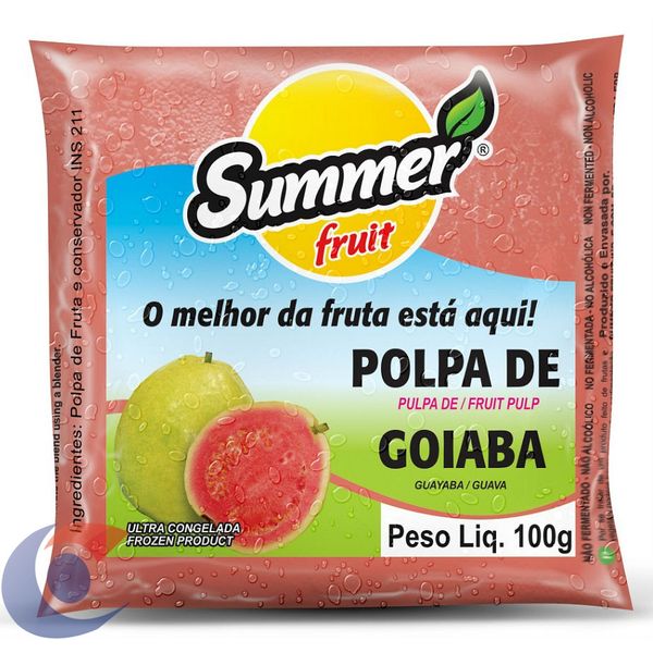 Polpa De Fruta Summer Fruit Goiaba 100g