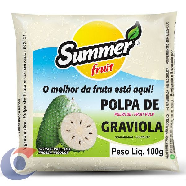 Polpa De Fruta Summer Fruit Graviola 100g