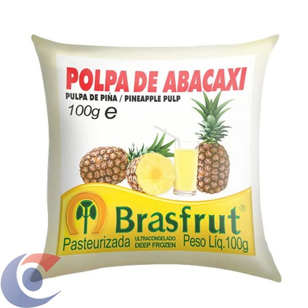 Polpa De Fruta Brasfrut Abacaxi 100g