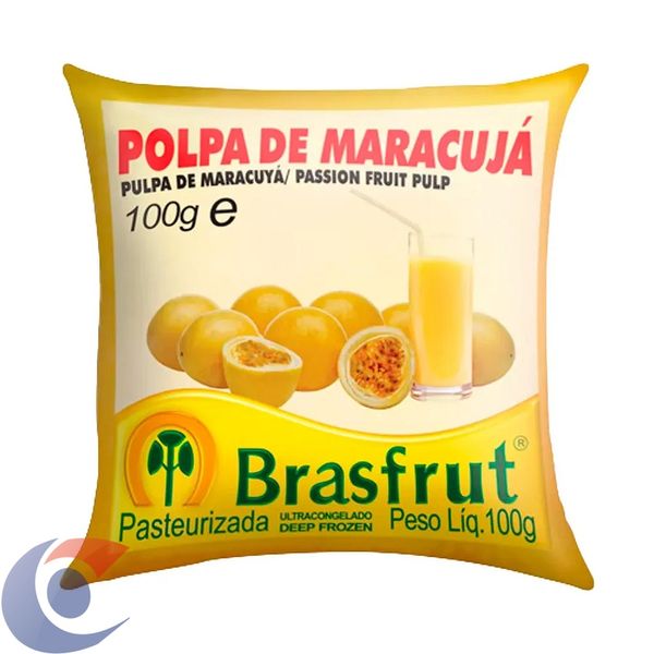 Polpa De Fruta Brasfrut Maracujá 100g