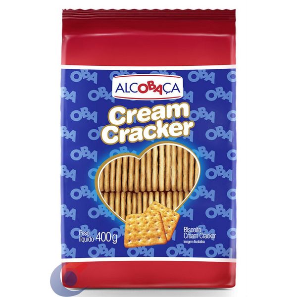 Biscoito Cream Cracker Alcobaça 400g
