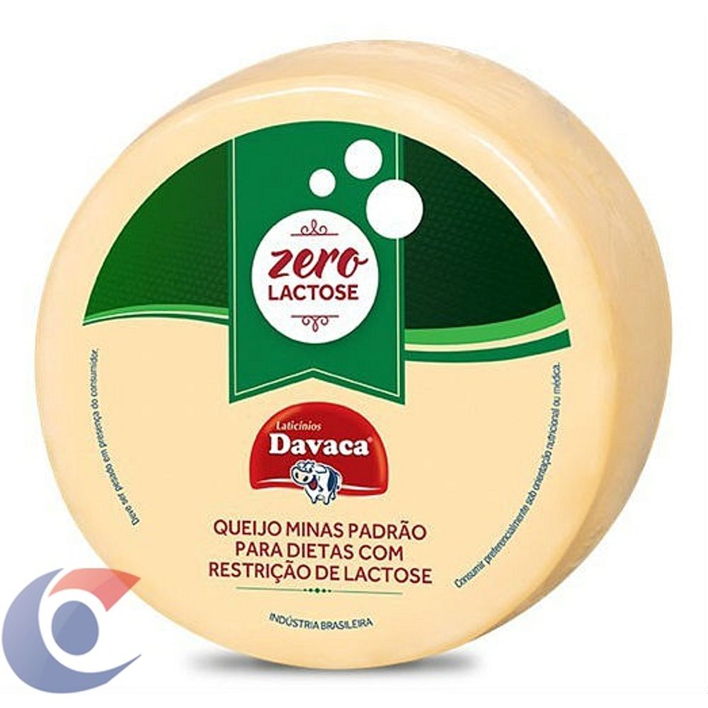 Queijo Minas Padrão Davaca Sem Lactose Peça Carone 2716