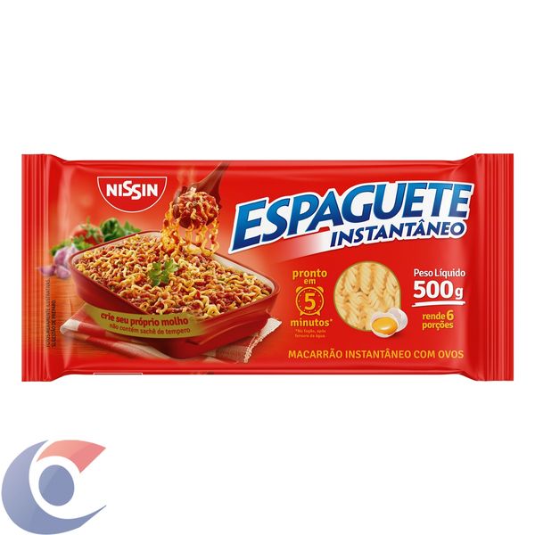Macarrão Instantâneo Nissin Espaguete T5 500g