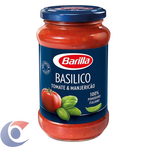 Molho De Tomate Basilico Barilla Manjericão 400g