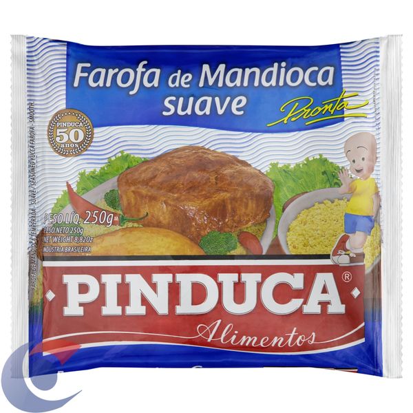 Farofa De Mandioca Pinduca Suave 250g