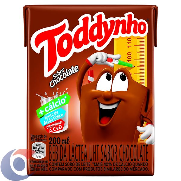 Bebida Toddynho De Chocolate Caixa 200ml