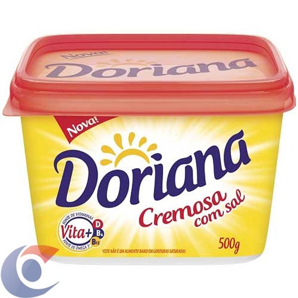 Margarina Cremosa Com Sal Doriana 500g