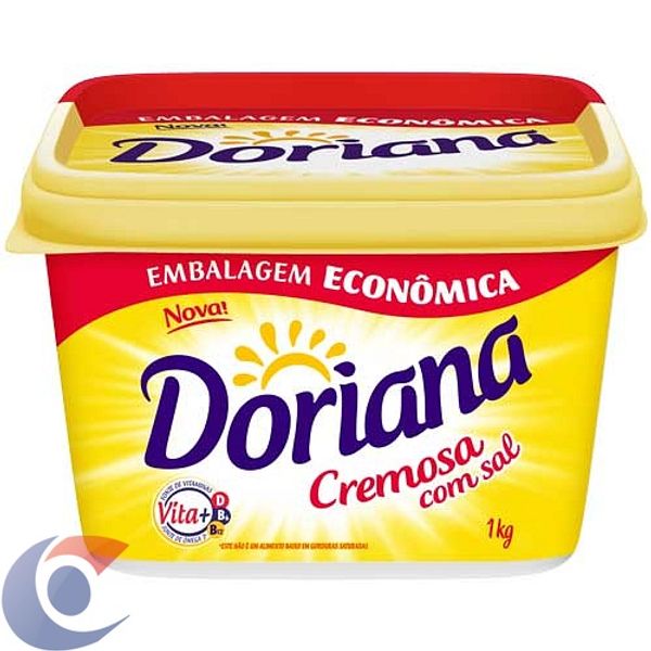Margarina Com Sal Doriana 1kg