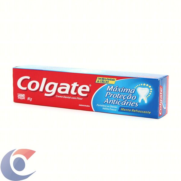 Creme Dental Colgate Máxima Proteção Anticáries 90g