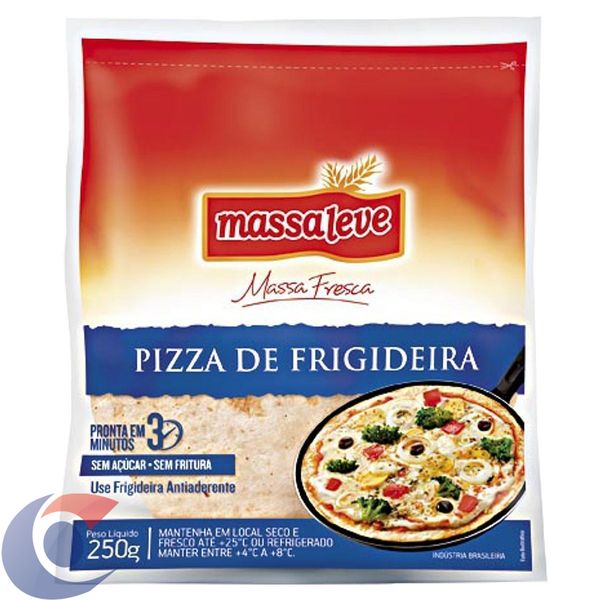 Pizza Frigideira Massa Leve 250g