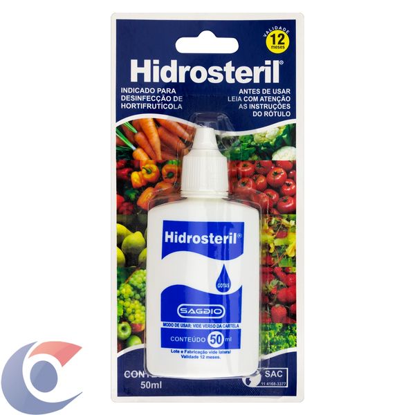 Higienizador Hidrosteril Para Alimento 50ml