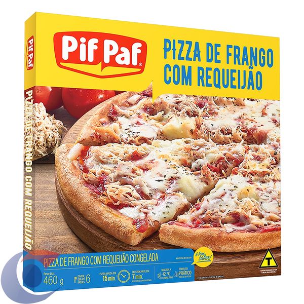 Pizza Pif Paf Frango Com Catupiry 460g