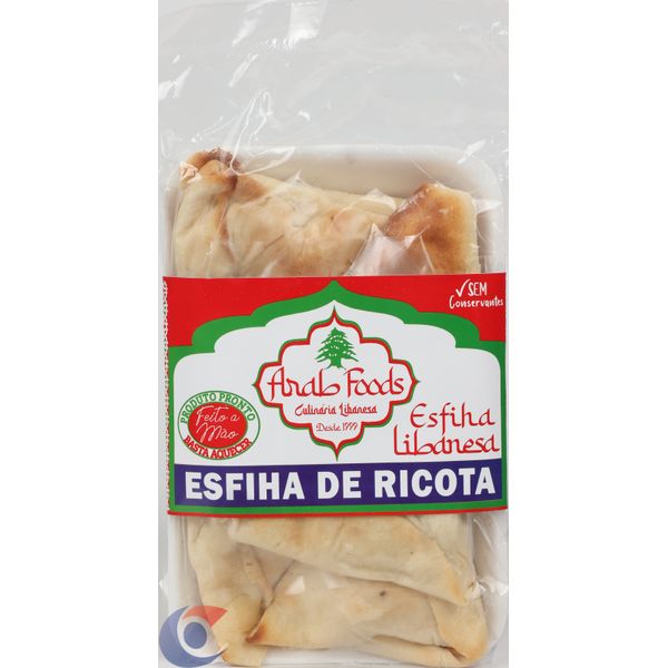 Esfiha Arab Foods Fechada Ricota 400g