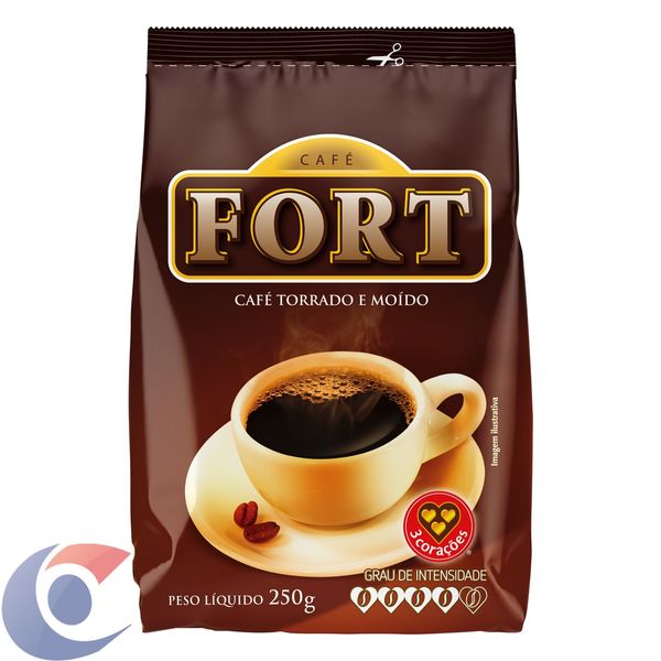 Café Torrado E Moído Fort Pacote 250g