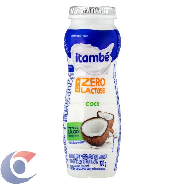 Iogurte Itambé Nolac Coco Zero Lactose 170g