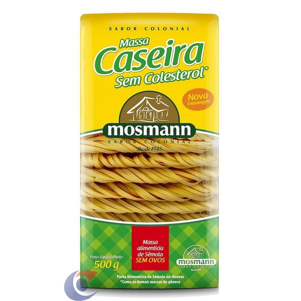 Massa Caseira Mosmann Sem Colesterol 500g