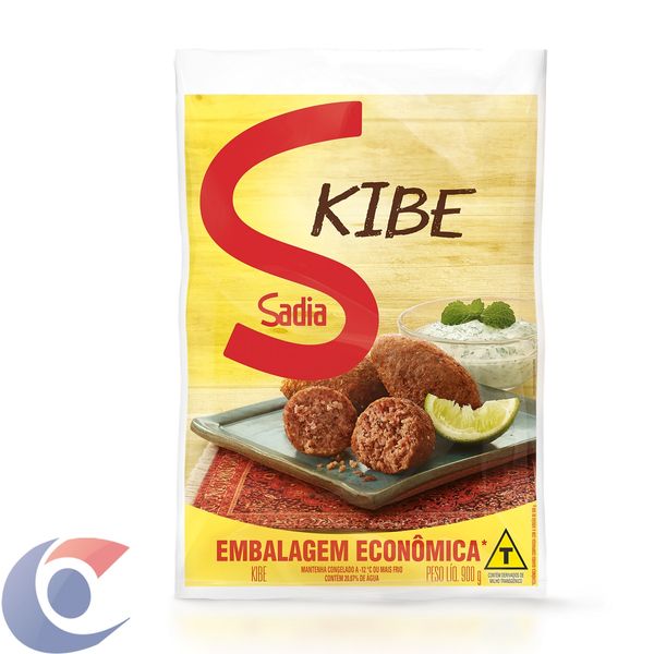 Kibe Congelado Sadia Carne Bovina 900g