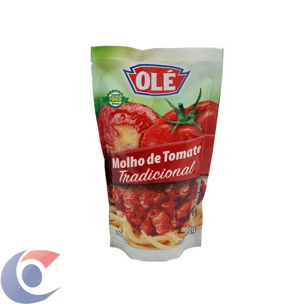 Molho De Tomate Refogado Olé Tradicional Sache 300g
