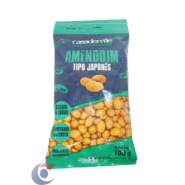 Amendoim Japonês Casa De Mãe 100g