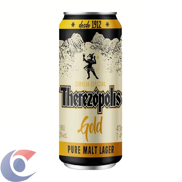 Cerveja Therezópolis Gold Lata 473 Ml