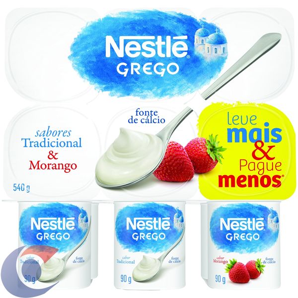 Iogurte Grego Nestle Tradicional 540g