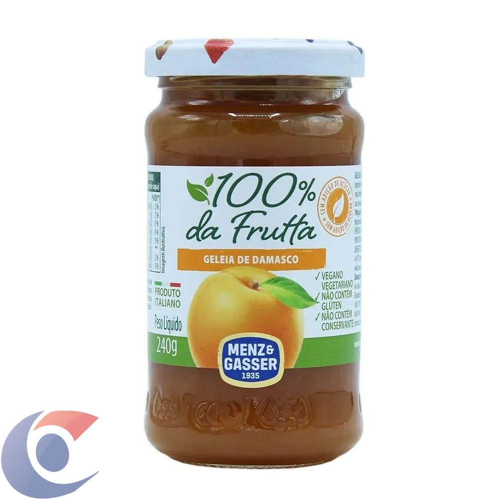 Geleia de Damasco 100% Fruta 170g - Homemade - Mercearia da natureza -  Compre pelo site I Frete Grátis I consulte sua região!