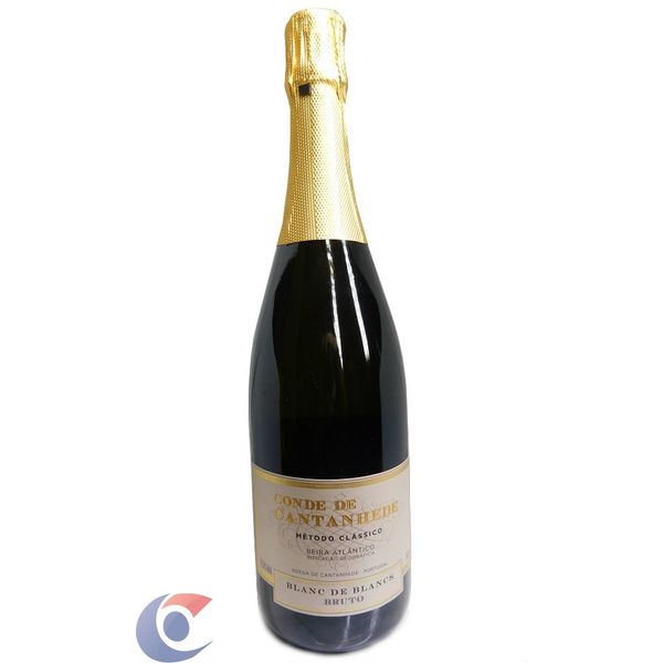 Espumante Portugês Branco Conde De Cantanhede Blanc De Blancs Brut 750ml