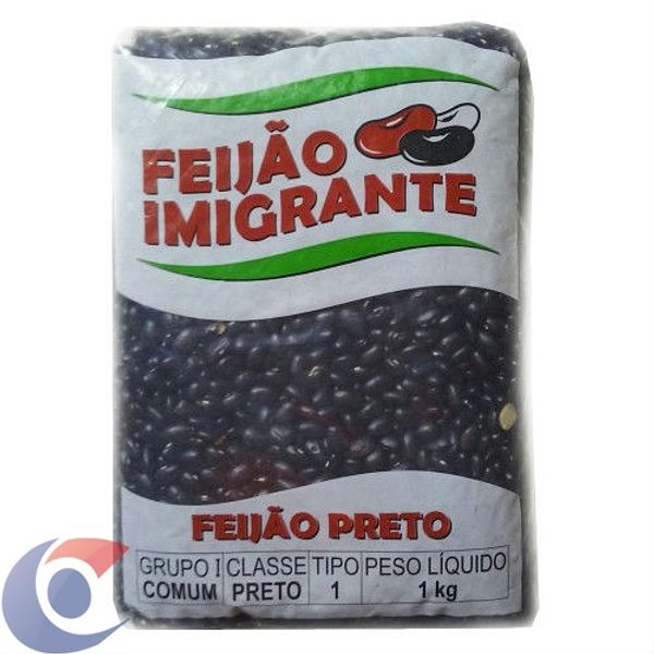 Feijão Preto Imigrante 1kg