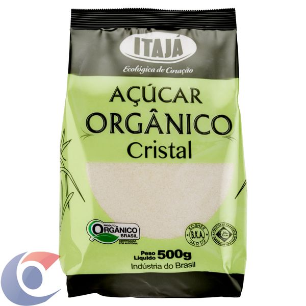 Açúcar Cristal Orgânico Itajá 500g