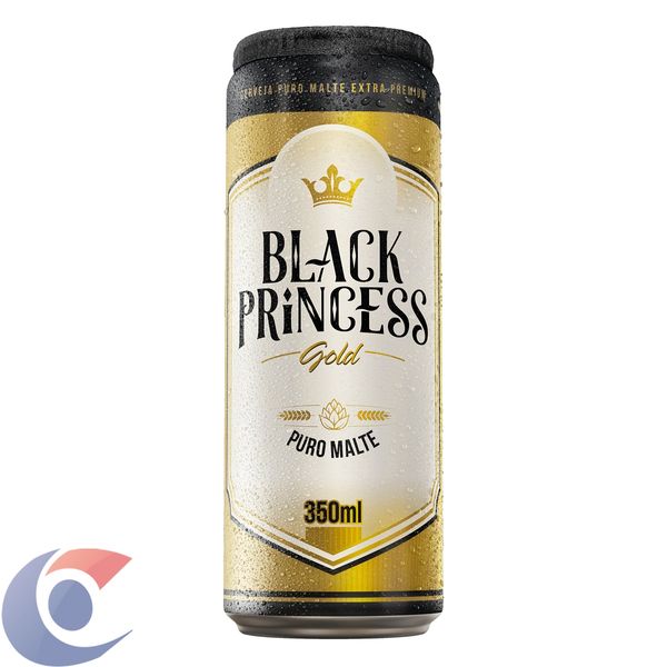 Cerveja Black Princess Puro Malte 350ml
