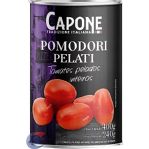 Tomate Italiano Sem Pele Capone Lata 400g