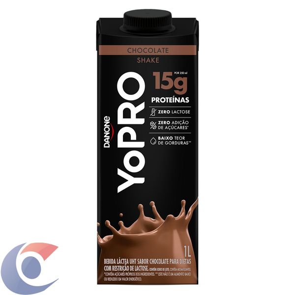 Yopro Bebida Láctea Uht Chocolate 15g De Proteínas 1l
