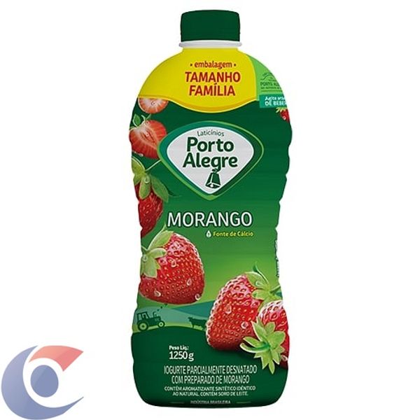 Iogurte Líquido Porto Alegre Morango 1250g